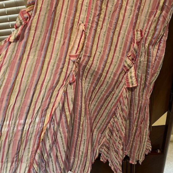 Alain Weiz Striped Skirt Size 16 - Picture 2 of 4